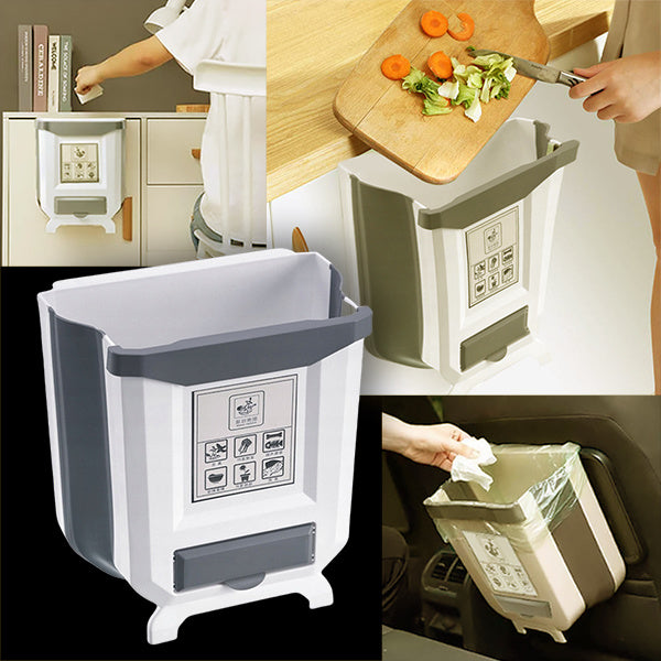 KitchenEase  ™ Zusammenklappbarer Kücheneimer